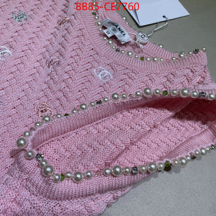 Clothing-Chanel,replica designer ID: CE7760,$: 85USD