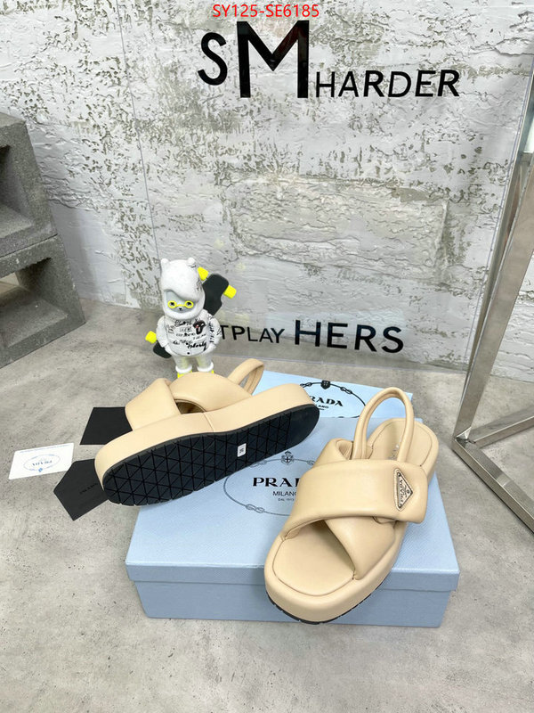 Women Shoes-Prada,outlet 1:1 replica ID: SE6185,$: 125USD