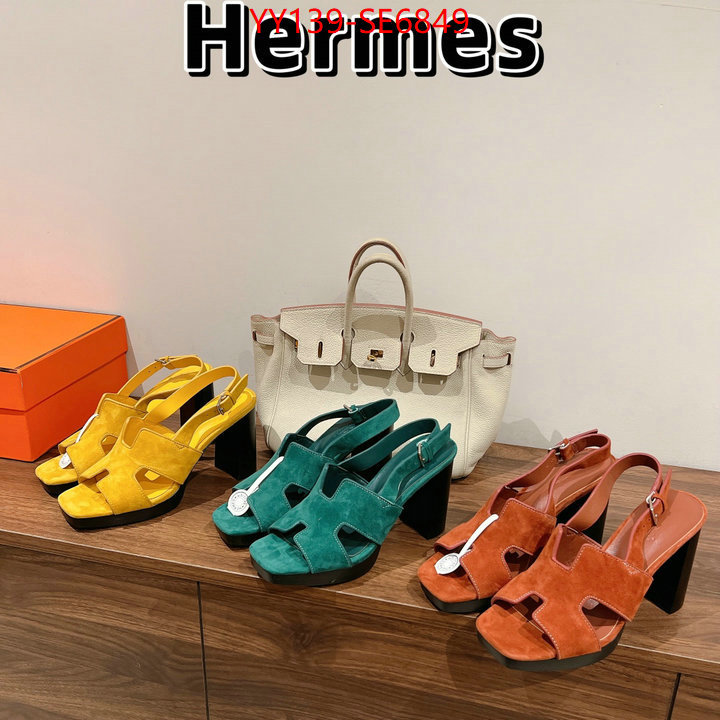 Women Shoes-Hermes,luxury fashion replica designers ID: SE6849,$: 139USD