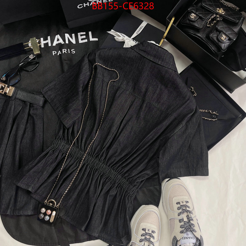 Clothing-Chanel,can i buy replica ID: CE6328,$: 155USD