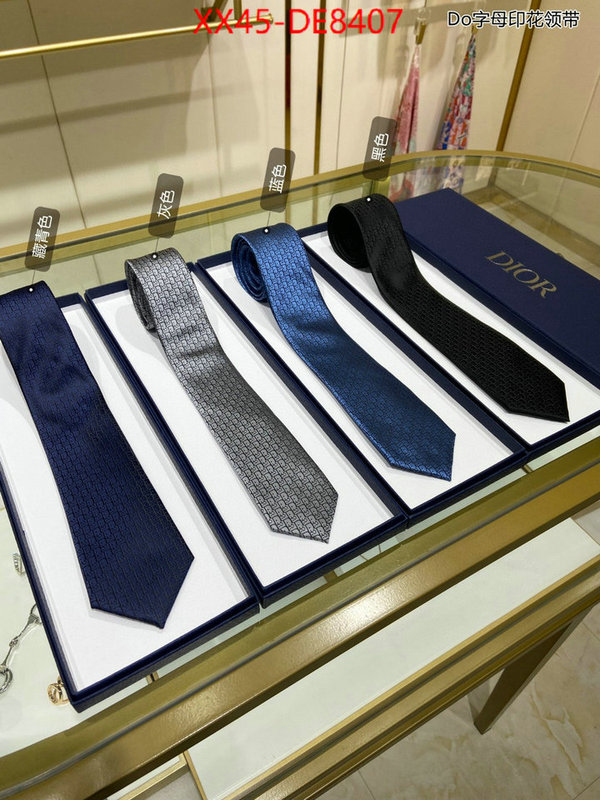 Ties-Dior,buy 2023 replica ID: DE8407,$: 45USD