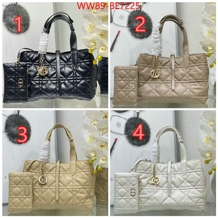 Dior Bags(4A)-Lady-,how to buy replica shop ID: BE7225,$: 89USD