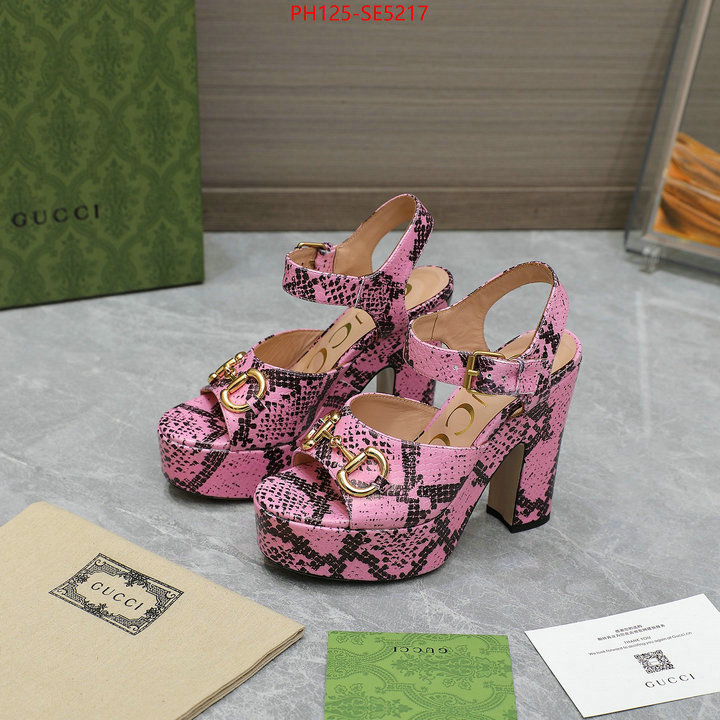 Women Shoes-Gucci,new designer replica ID: SE5217,$: 125USD