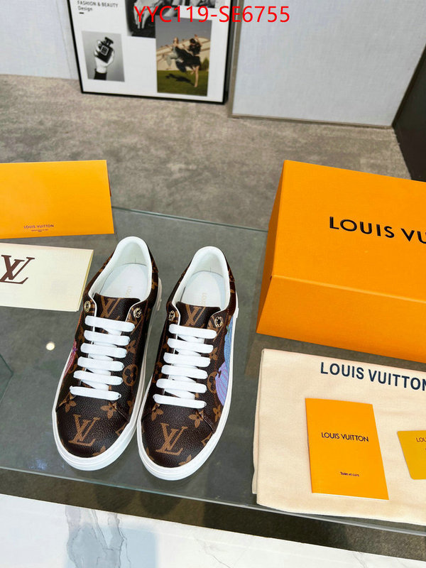 Women Shoes-LV,counter quality ID: SE6755,$: 119USD
