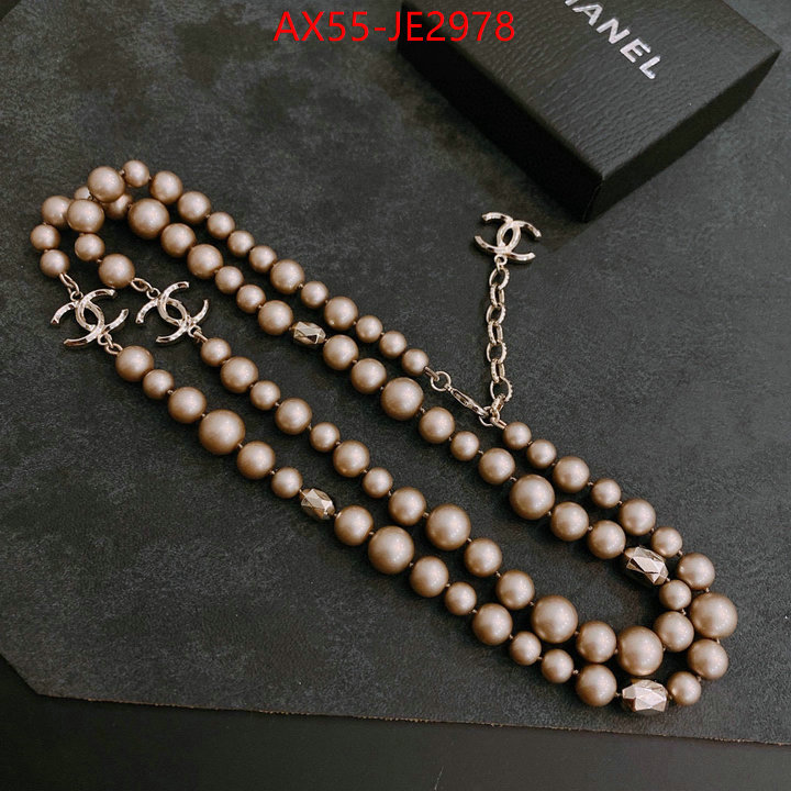 Jewelry-Chanel,fashion ID: JE2978,$: 55USD