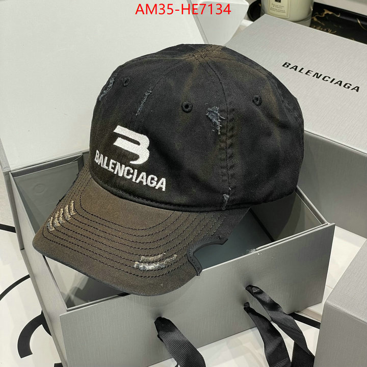 Cap (Hat)-Balenciaga,replcia cheap from china ID: HE7134,$: 35USD