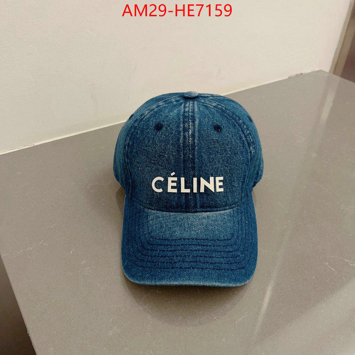 Cap (Hat)-Celine,where can you buy replica ID: HE7159,$: 29USD