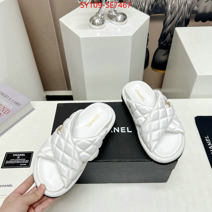 Women Shoes-Chanel,where quality designer replica ID: SE7467,$: 109USD