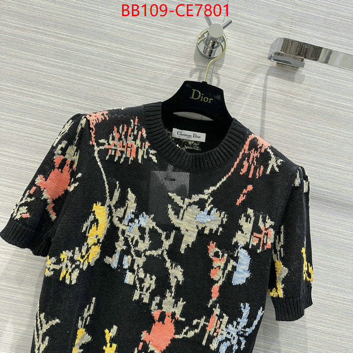 Clothing-Dior,the best designer ID: CE7801,$: 109USD