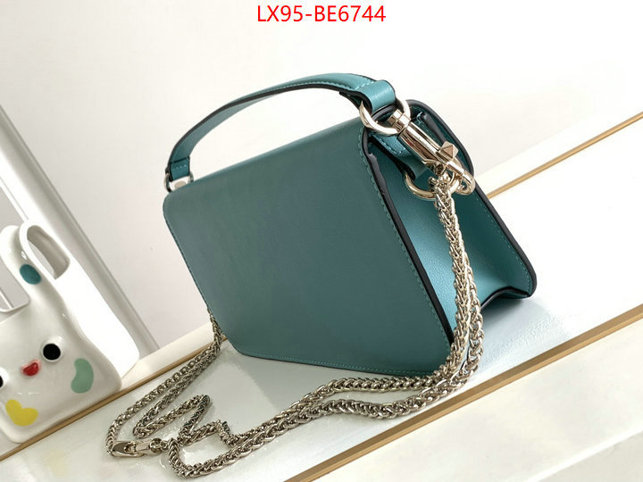 Valentino Bags(4A)-LOC-V Logo ,best luxury replica ID: BE6744,$: 95USD