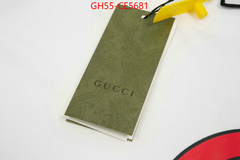 Clothing-Gucci,best quality fake ID: CE5681,$: 55USD