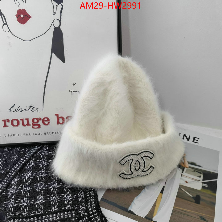 Cap (Hat)-Chanel,buy best high-quality ID: HW2991,$: 29USD