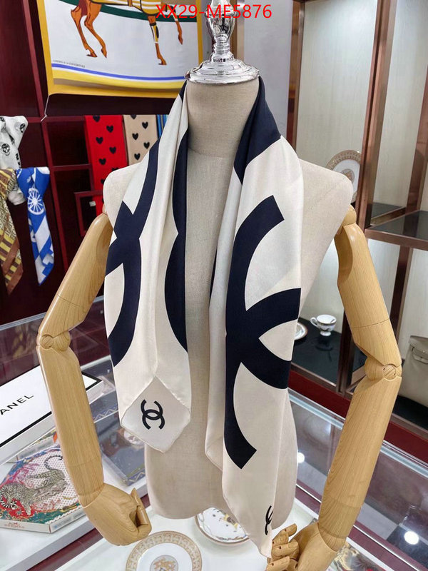 Scarf-Chanel,what's best ID: ME5876,$: 29USD