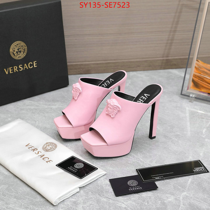 Women Shoes-Versace,how to find designer replica ID: SE7523,$: 135USD