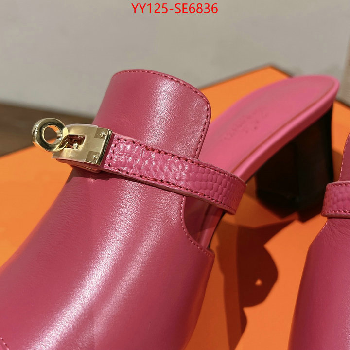 Women Shoes-Hermes,high quality designer replica ID: SE6836,$: 125USD