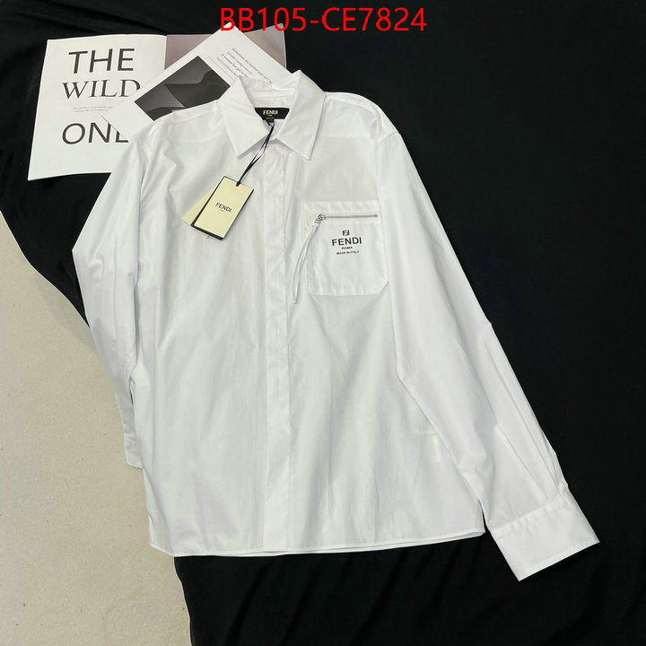 Clothing-Fendi,replica shop ID: CE7824,$: 105USD