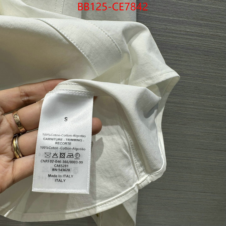 Clothing-Gucci,for sale cheap now ID: CE7842,$: 125USD