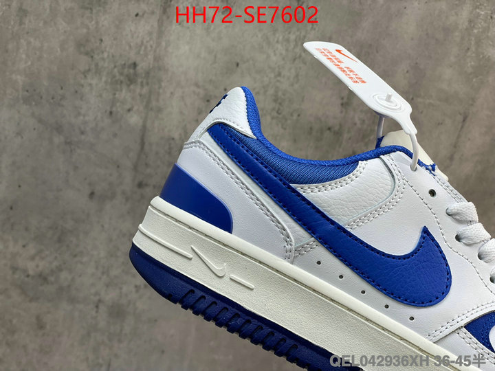 Women Shoes-NIKE,designer fake ID: SE7602,$: 72USD