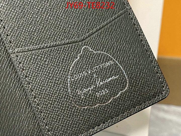 LV Bags(TOP)-Wallet,1:1 clone ID: TE8232,$: 69USD