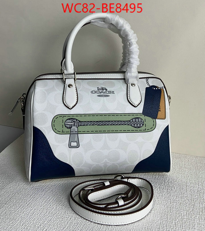 Coach Bags(4A)-Handbag-,wholesale ID: BE8495,$: 82USD