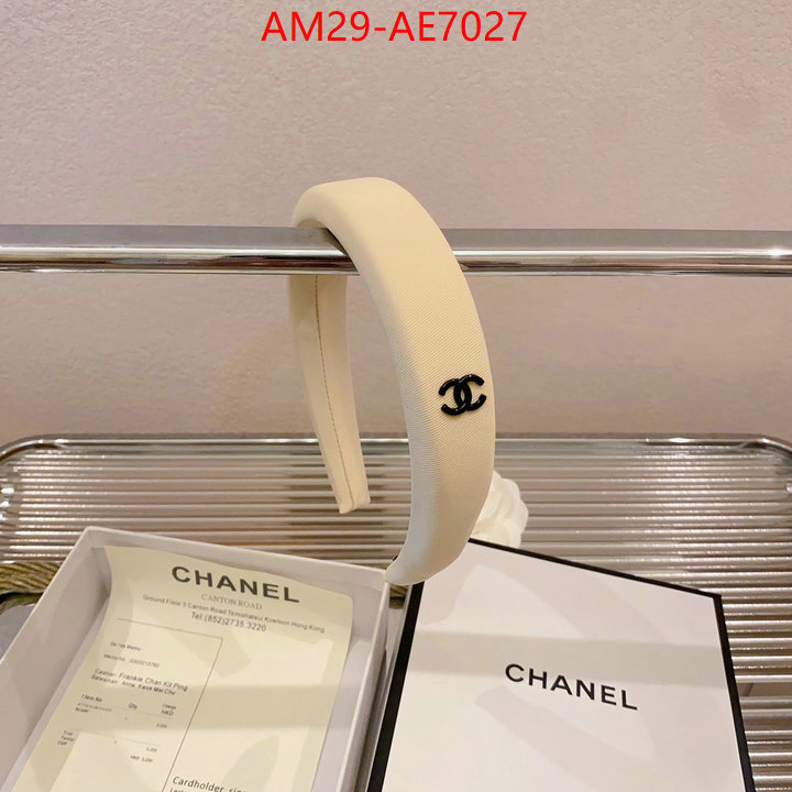 Hair band-Chanel,2023 luxury replicas ID: AE7027,$: 29USD