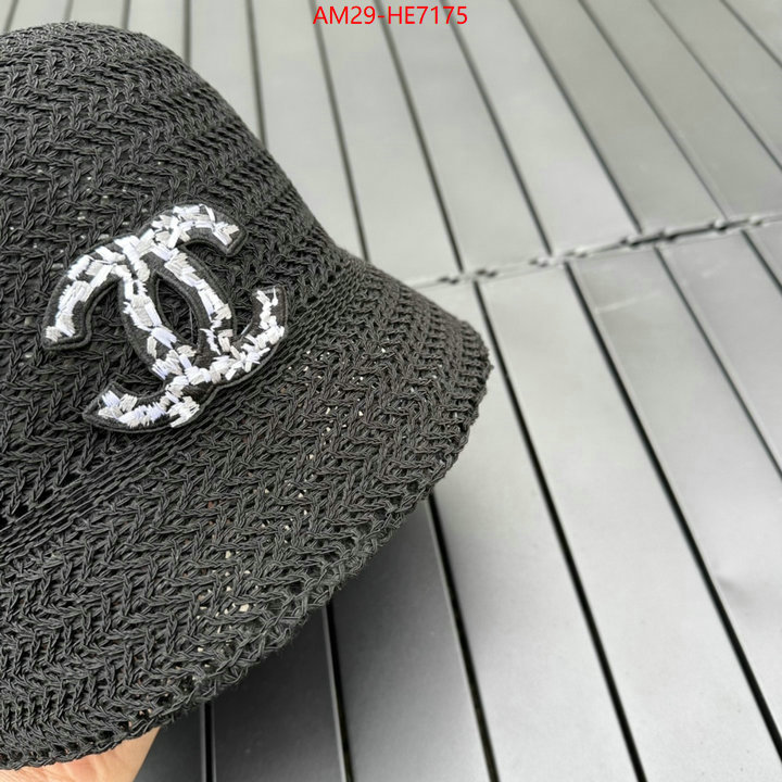 Cap (Hat)-Chanel,what's best ID: HE7175,$: 29USD