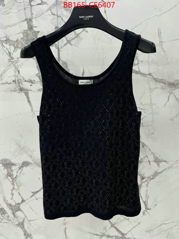Clothing-YSL,first top ID: CE6407,$: 165USD