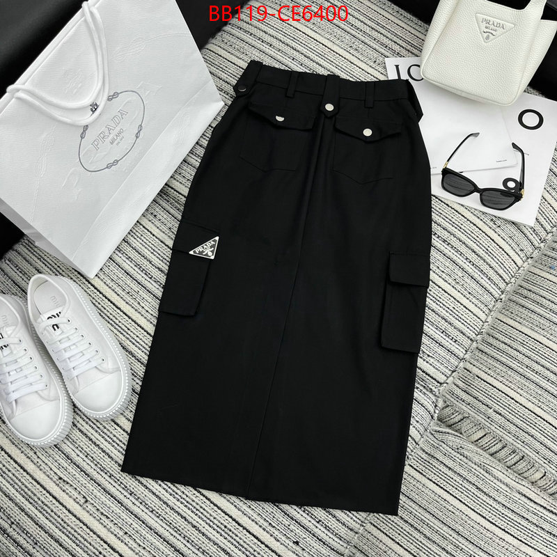 Clothing-Prada,replica 1:1 high quality ID: CE6400,$: 119USD