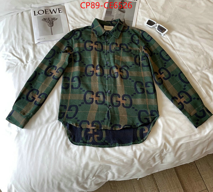 Clothing-Gucci,2023 replica ID: CE6526,$: 89USD