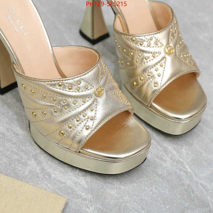 Women Shoes-Gucci,aaaaa replica ID: SE5215,$: 129USD