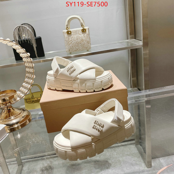 Women Shoes-Miu Miu,copy ID: SE7500,$: 119USD