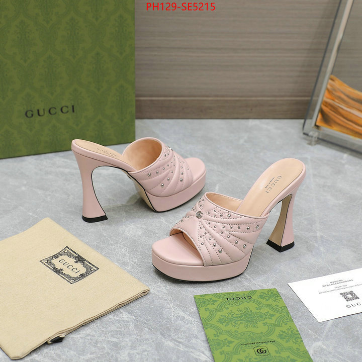 Women Shoes-Gucci,aaaaa replica ID: SE5215,$: 129USD