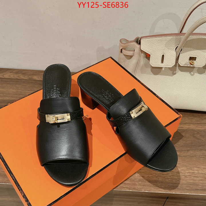 Women Shoes-Hermes,high quality designer replica ID: SE6836,$: 125USD