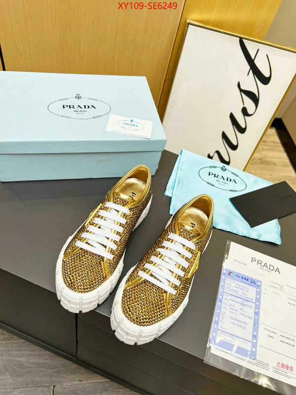 Women Shoes-Prada,fake designer ID: SE6249,$: 109USD