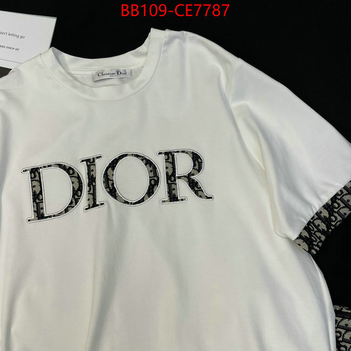 Clothing-Dior,designer fashion replica ID: CE7787,$: 109USD