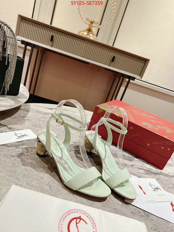Women Shoes-Christian Louboutin,aaaaa replica designer ID: SE7359,$: 125USD