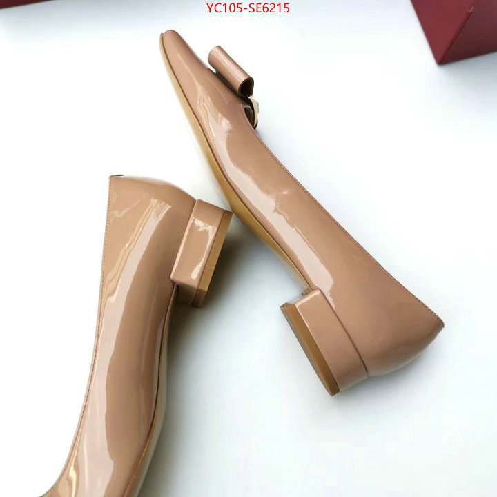 Women Shoes-Ferragamo,replica 1:1 high quality ID: SE6215,$: 105USD