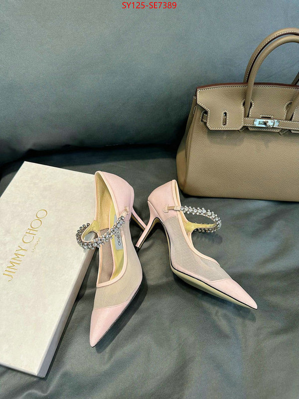 Women Shoes-Jimmy Choo,replica aaaaa+ designer ID: SE7389,$: 125USD