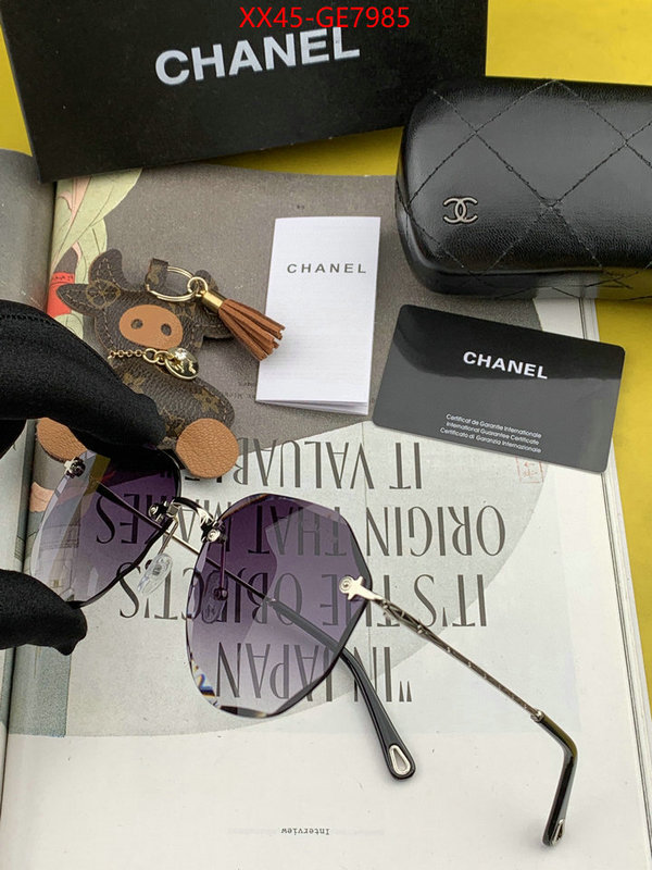 Glasses-Chanel,high quality happy copy ID: GE7985,$: 45USD