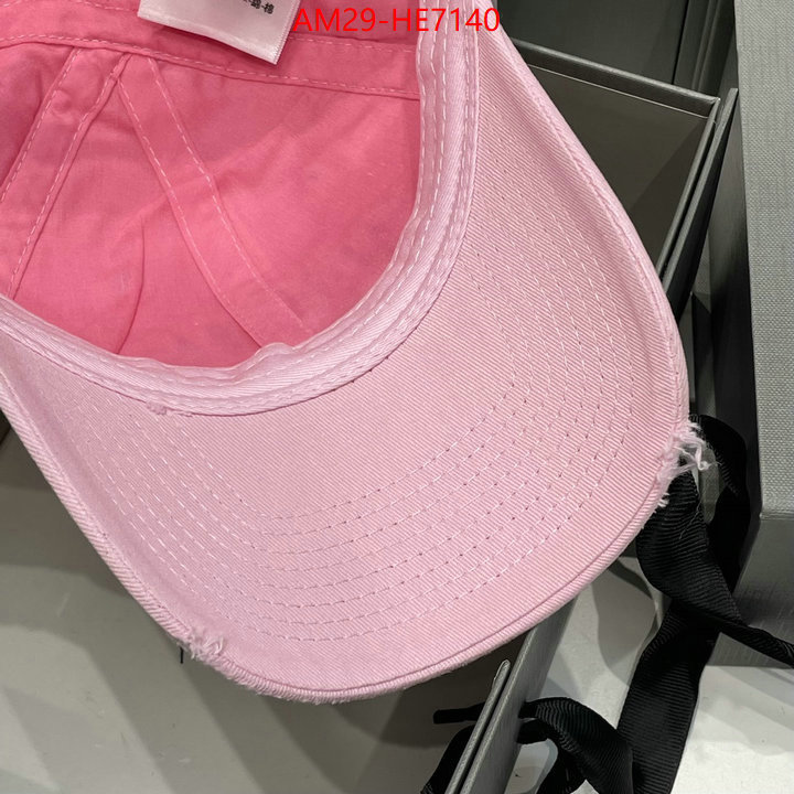 Cap (Hat)-Balenciaga,mirror copy luxury ID: HE7140,$: 29USD