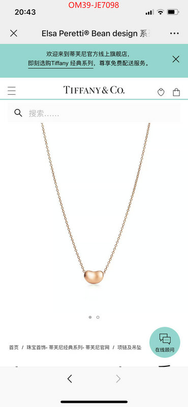 Jewelry-Tiffany,luxury ID: JE7098,$: 39USD