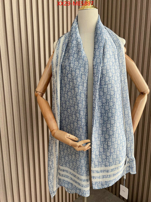 Scarf-Dior,luxury fake ID: ME5897,$: 29USD