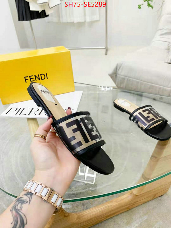 Women Shoes-Fendi,top quality fake ID: SE5289,