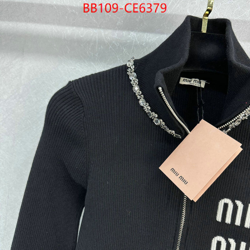 Clothing-MIU MIU,replica every designer ID: CE6379,$: 109USD