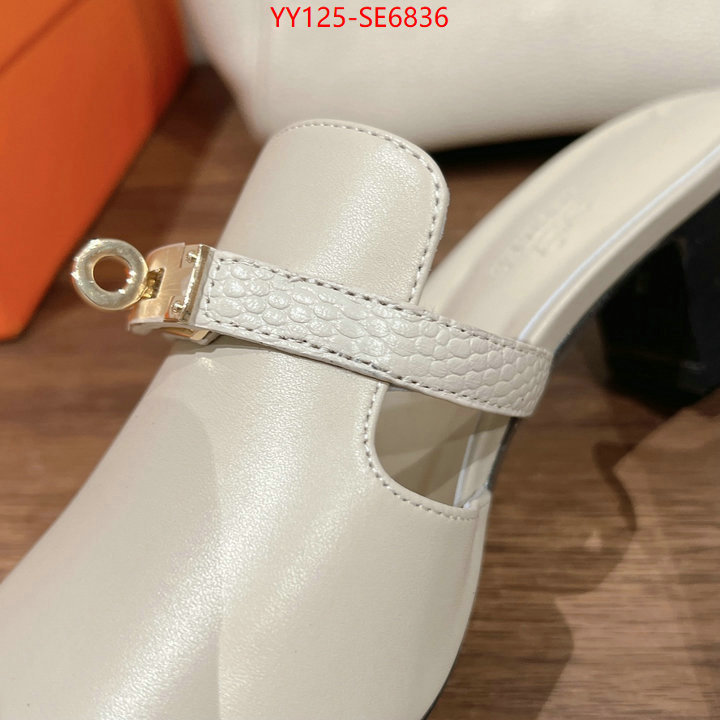 Women Shoes-Hermes,high quality designer replica ID: SE6836,$: 125USD