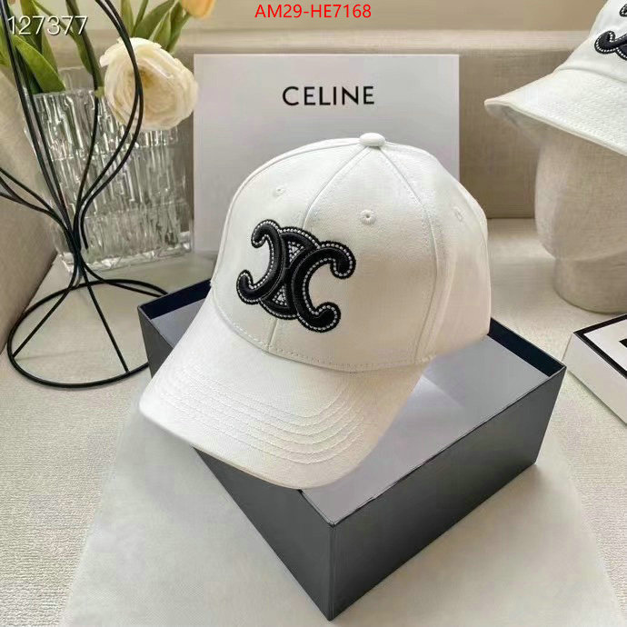 Cap (Hat)-Celine,website to buy replica ID: HE7168,$: 29USD