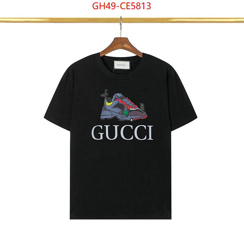 Clothing-Gucci,where can you buy replica ID: CE5813,$: 49USD