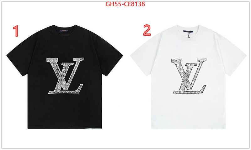 Clothing-LV,top perfect fake ID: CE8138,$: 55USD