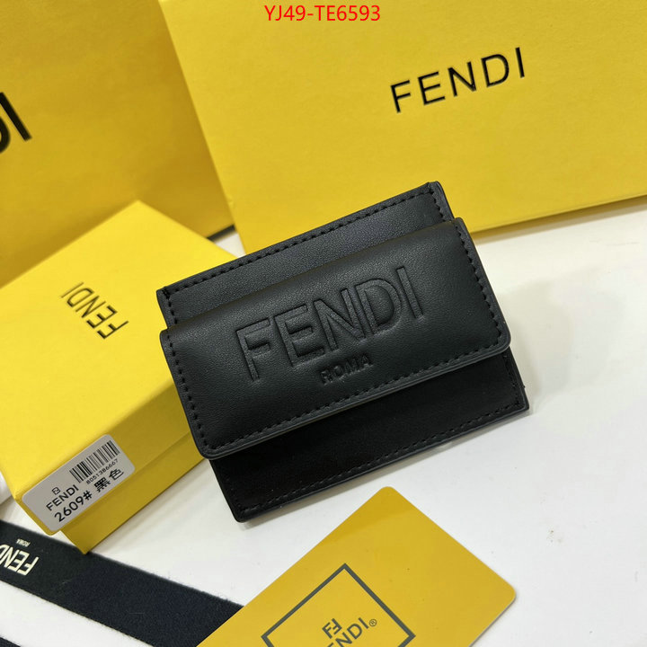 Fendi Bags(4A)-Wallet-,hot sale ID: TE6593,$: 49USD