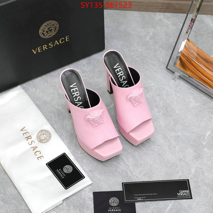 Women Shoes-Versace,how to find designer replica ID: SE7523,$: 135USD